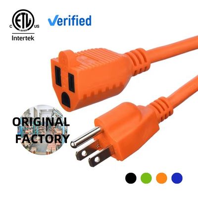 10ft 16/3 binnenshuis waterdicht 3 prong flexblie sjtw weerbestendig 13amp 1625W 16AWG Heavy Duty Electric RV Extension Cord