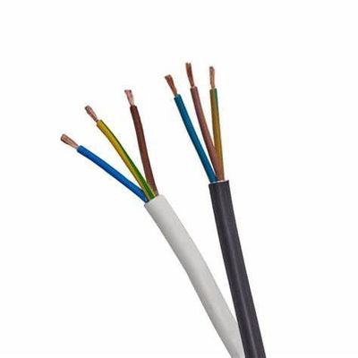 Isolatie PVC-isolatie-besturingskabel H05vv f 3g1 0 Geplatte koperdraad voor lage spanning in gebouwen