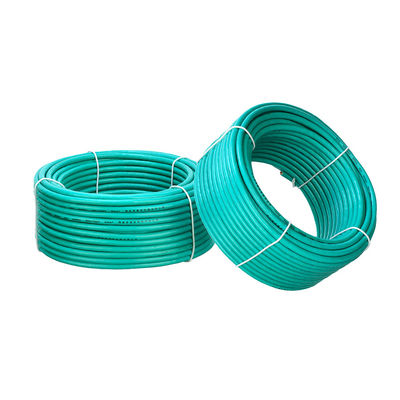 Geïsoleerde groene koperen elektriciteitskabel met PVC-jas Flexible Core Single Core Wire 1*6MM2