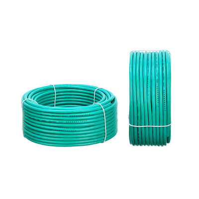 Geïsoleerde groene koperen elektriciteitskabel met PVC-jas Flexible Core Single Core Wire 1*6MM2