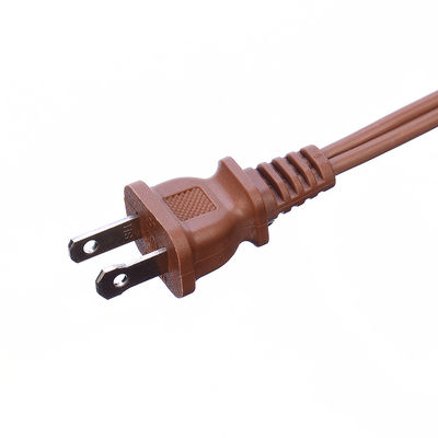 2X16AWG Bruin Isolatie Bescherming ETL Plug Power Cord Extension Cord NEMA Mannelijk Eind Type ETL Compliant ETL Gecertificeerd