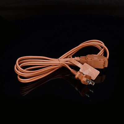 2X16AWG Bruin Isolatie Bescherming ETL Plug Power Cord Extension Cord NEMA Mannelijk Eind Type ETL Compliant ETL Gecertificeerd