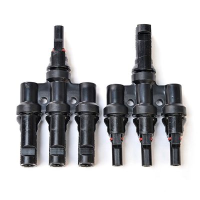Stranded Conductor Overhead PV Cable Power Connector Socket met fusie waterdicht IP65 PPO-isolatie en geblokkeerd koper