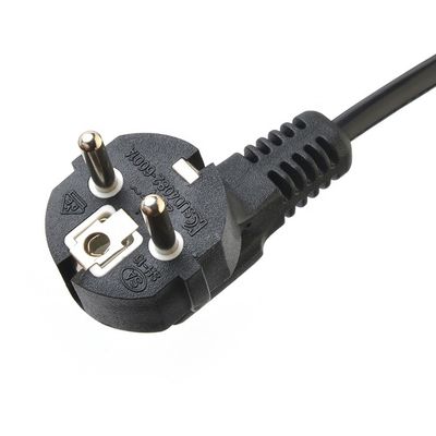 KC Standard C19 Connector Koperen stroomkabelverlengkabels met isolatiebescherming H05VV-F/H05RN-F 3x0.75-1.5MM2