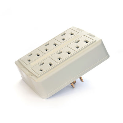 Draagbare Amerikaanse standaard ETL-aansluitingsadapter Snelle en veilige opladen voor mobiele apparaten Nominale spanning 125V