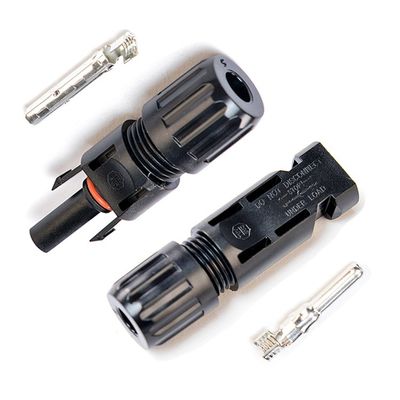 Geïsoleerde TUV-gecertificeerde waterdichte zonne-aansluiting 30A 1000V DC 8mm Vrouwelijke aansluiting Beschermingsgraad IP67 500 paren/CTN