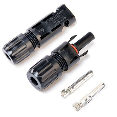 Geïsoleerde TUV-gecertificeerde waterdichte zonne-aansluiting 30A 1000V DC 8mm Vrouwelijke aansluiting Beschermingsgraad IP67 500 paren/CTN