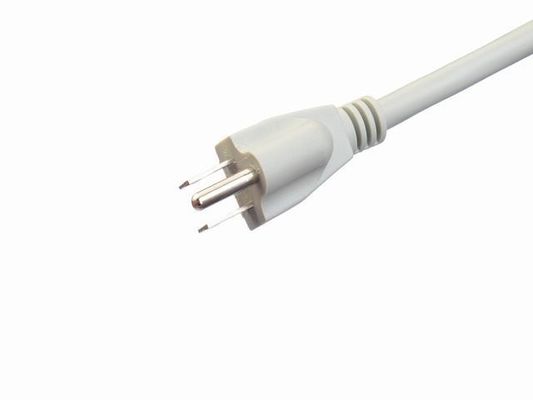 Beige 6 Outlet Noord-Amerikaanse standaard elektrische verlengstukken stroomstrip stopcontact 14AWG kabel 3FT voor huishoudelijke apparaten
