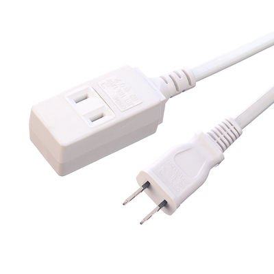 2X2mm2 zuurstofvrij, met een koperen geleider JET 2 Pin Plug Male End Type Japan PSE Standard Laptop Extension Cord