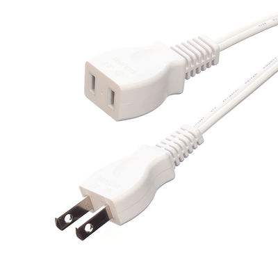 2 pin VFF 2X1.25mm2 Japan PSE Standard Power Cable Laptop Extension Cord met zuurstofvrije Bared Stranded Copper Conductor