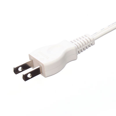 2 pin VFF 2X1.25mm2 Japan PSE Standard Power Cable Laptop Extension Cord met zuurstofvrije Bared Stranded Copper Conductor