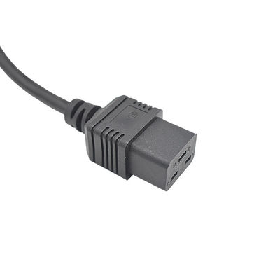 Op maat gemaakte ondersteuningssoftware Reengineering SABS Standard C19 Connector Cable voor Zuid-Afrika Power Cords Extension Cords