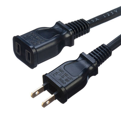 Home Appliance Extension Cord PSE Certified AC Power Cord Japanse Jet Socket Vrouwelijk Eindtype Standaard 2 Vlakke Polen Plug
