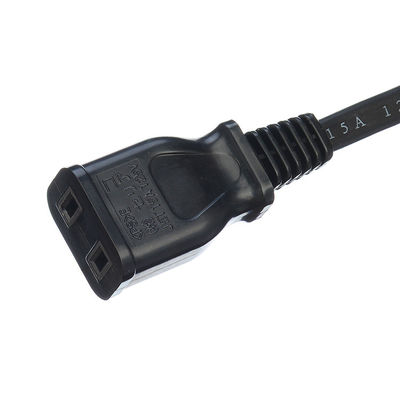 Home Appliance Extension Cord PSE Certified AC Power Cord Japanse Jet Socket Vrouwelijk Eindtype Standaard 2 Vlakke Polen Plug