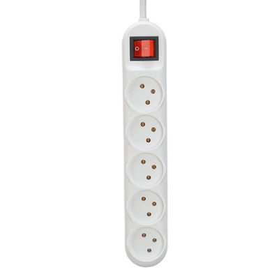 Power Strip Israël Type 5 Pin Multi Socket Plug Extension Cord Customized Support Extended VDE Standard Cable H05vv-f 3g1