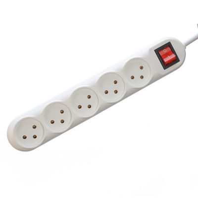 Power Strip Israël Type 5 Pin Multi Socket Plug Extension Cord Customized Support Extended VDE Standard Cable H05vv-f 3g1