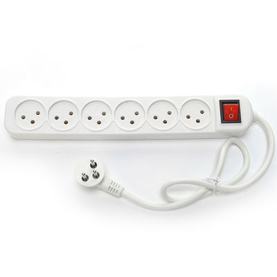 Israël Extension Cord Power Strip met 5 universele stopcontact en uitgebreide stroomkabel 3 Pin Prong Plug Nominale spanning 220V