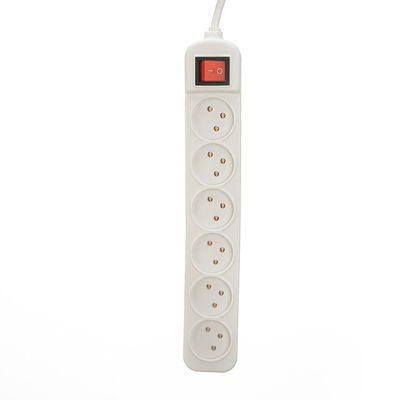 Israël Extension Cord Power Strip met 5 universele stopcontact en uitgebreide stroomkabel 3 Pin Prong Plug Nominale spanning 220V