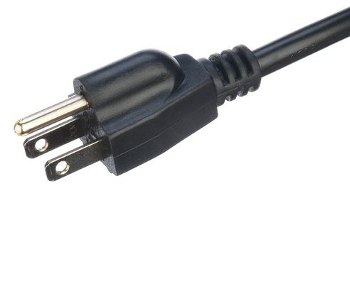 Stroomkabels Verlengkabels ETL Standaard stroomkabel BROWN Lengte 5FT/OEM Zwart Plug Socket 2 Pin Stroomkabel voor huishoudelijk apparaat