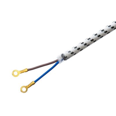 Standaard aardingsstroomkabel verlengkabel aansluiting voor elektrische ijzeren ketel 2 pin gevlochten nominale stroom 10A-16A