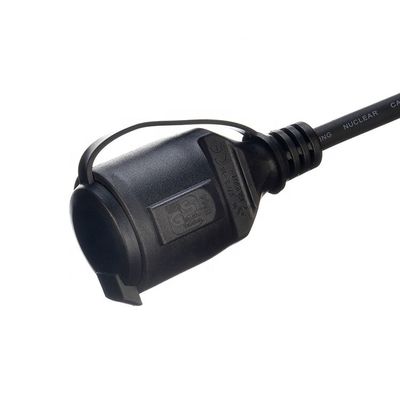Buitenverlengingssnoer Euro 16A/250V Rechte 3-pinnige stekker zware aansluiting met 2 polen waterdicht stopcontact H07RN-F 3X1.5MM2