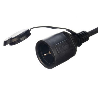 Buitenverlengingskabel 3x1.5mm2 Stroomkabel 220v Stroomkabel met 2 polen waterdicht stopcontact Standaardaansluiting 16A/250V