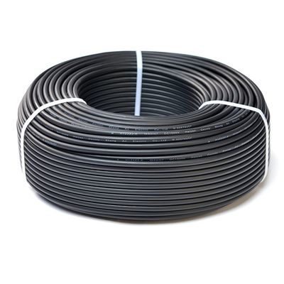 Temperatuurbereik -40 °C tot 90 °C Zonne-energiesysteem DC-kabel 4 mm en 6 mm voor zonnepaneel 6 10 Sq Mm1500V XLPE-jas