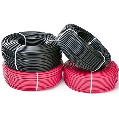Geïsoleerde TUV-goedgekeurde zonne-energie PV-kabel 10 mm DC1500V H1Z2Z2-K 1X10MM2 XLPO Isolatie 100M/rol voor zonne-energiesysteem