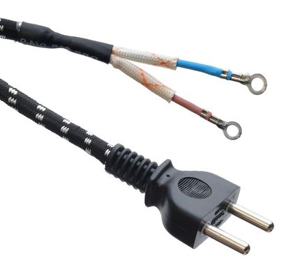 Commerciële aansluiting VDE/SNI/KC 2 ronde stekker voor elektrisch ijzer in Dubai Midden-Oosten