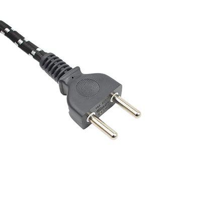 Commerciële aansluiting VDE/SNI/KC 2 ronde stekker voor elektrisch ijzer in Dubai Midden-Oosten