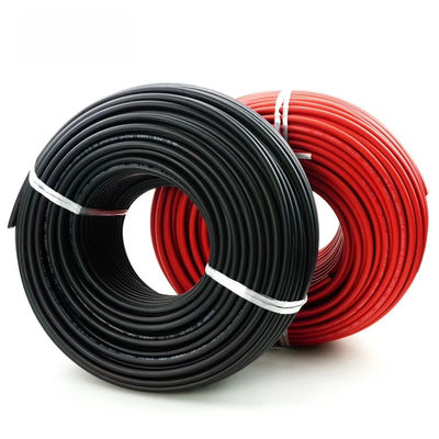 Stranded Copper Conductor TUV gecertificeerd DC 1500V H1Z2Z2-K 25mm Solar PV Cable voor 250w Poly PV System TUV gecertificeerd