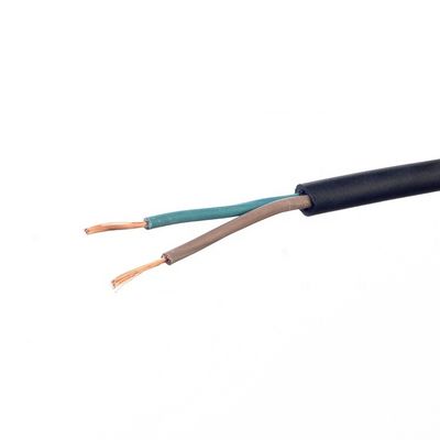 VDE-standaard H05rr f Rubber Power Cable 2x0.75 Elektrisch voor huishoudelijk apparaat -5C tot 70C 2C X0.75MM2 Normale secties