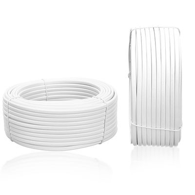 Witte SNI-gecertificeerde H03VVH2-F 300/300V Flexibel 2x0,75 mm2 koperkabel voor huishoudelijke gebouwen Elektriciteitskabel