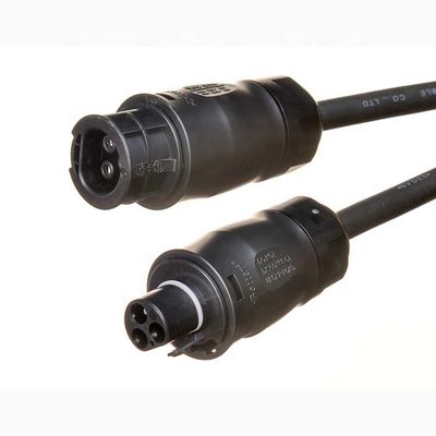CEE/16 3 Prong Schuko Plug Male End Type Power Cord H07RN-F IP44 voor zonnepanelen