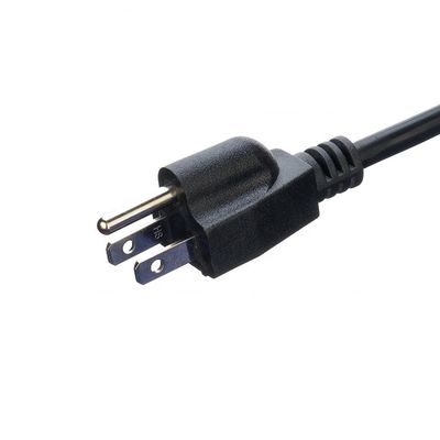 Kabelspecificatie 16/14/18AWG ETL Standaard stroomkabels voor laptop 15A NEMA-15P 3 fase Plug Power Cord Maker