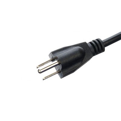 Kabelspecificatie 16/14/18AWG ETL Standaard stroomkabels voor laptop 15A NEMA-15P 3 fase Plug Power Cord Maker