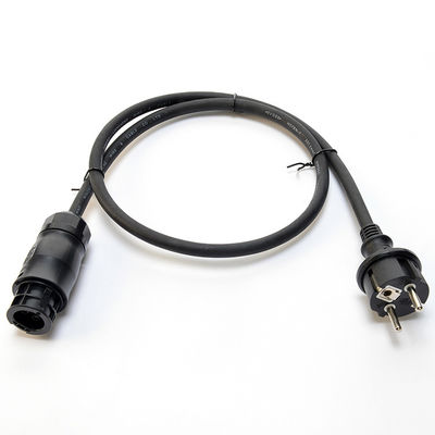 VDE H07RN-F Rubberen omhulsel 10m zonne-uitbreidingskabel met Betteri Bc01 en Schuko Plug stroom/spanning 16A/250V