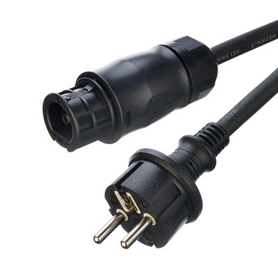 Zuurstofvrij, geabsorbeerd koperen geleider industrieel stroomkoord met Betteri Bc01 Schuko 5m zonne-uitbreidingskabel 16pcs/Ctn