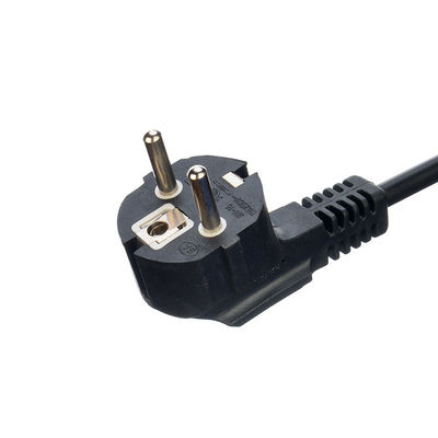 Aanpassing voor Indonesië SNI Power Cord Extension Cord 1.8M/ OEM End Treatment Heat Shrink Tube en Glasvezel Tube