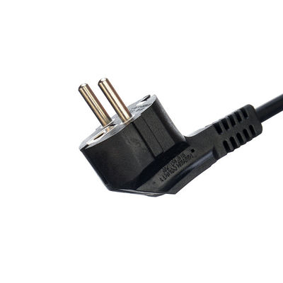 Aanpassing voor Indonesië SNI Power Cord Extension Cord 1.8M/ OEM End Treatment Heat Shrink Tube en Glasvezel Tube