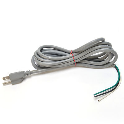 Commerciële ETL-stroomkabel 14 AWG Open eind voor laptop 15A NEMA-15P 3 fase Plug Extension Cord Universal Socket Branded Power Cable