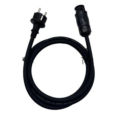 S Gecertificeerde Zwitserse waterdichte stekker IP55 wisselstroomstroomkabel met Betteri BC01 IP68 Certificeringsnorm DIN VDE 0620/EN 50075 1990
