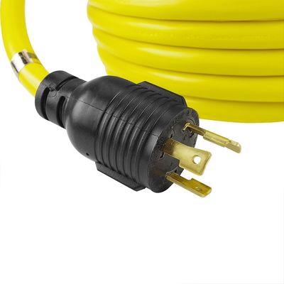 30A nominale stroom wisselstroom stopcontact stroomverlengkabel voor vaatwasser 250V NEMA L6-30P tot L6-30R