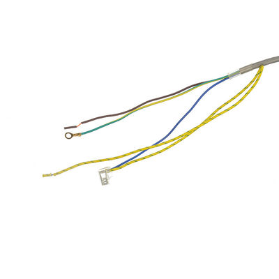 Stroomkabel Eu Plug met open eind gestript ringen H05vv-f 3g1.0mm2 Cee7/7 Euro stroomkabel 1.5mm en standaard aarding
