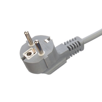 Stroomkabel Eu Plug met open eind gestript ringen H05vv-f 3g1.0mm2 Cee7/7 Euro stroomkabel 1.5mm en standaard aarding