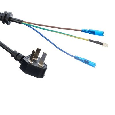 CCC Standard 3 Pin Laptop Power Cord Ac Australië Power Cable H05vv-f Au Ac Power Cord Cable 16A 250V Op maat gemaakt Zwart