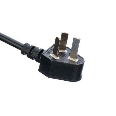 CCC Standard 3 Pin Laptop Power Cord Ac Australië Power Cable H05vv-f Au Ac Power Cord Cable 16A 250V Op maat gemaakt Zwart