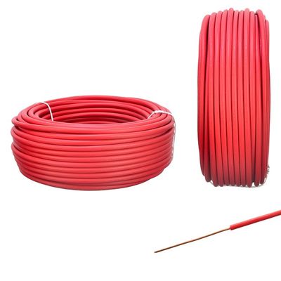 Bouw VDE goedgekeurde H05V-U Single Core 1x 0.75mm2 PVC elektrische kabel met vaste koperen geleider