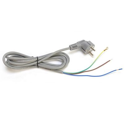 16A Plug VDE H05vv-f 3g1.0mm2 Draad gestript met open eind aangepast AC Computer Power Euro Cord Best welkom Mode