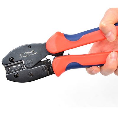Solar System Tool Fit Cable Square Range 2.5MM2/4MM2/6MM2 PV Cable Stripping and Crimping Tool Kits voor PV004 Connectors